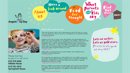 Angels By Day Parent Feedback