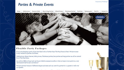 Parties & Private Events Venue Homepage