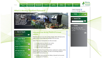 Moving Thetford Forward Homepage