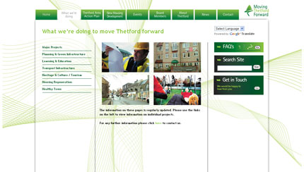 Moving Thetford Forward What We're Doing Page