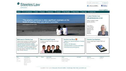 Steeles Law Homepage