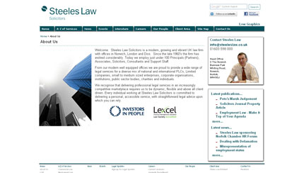Steeles Law About Page